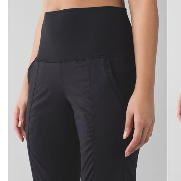 Lululemon athletica in flux crop black 4 - Picture 4 of 10